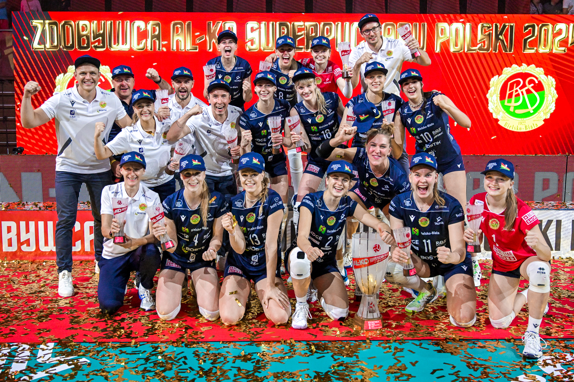 drużyna siatkarek bks